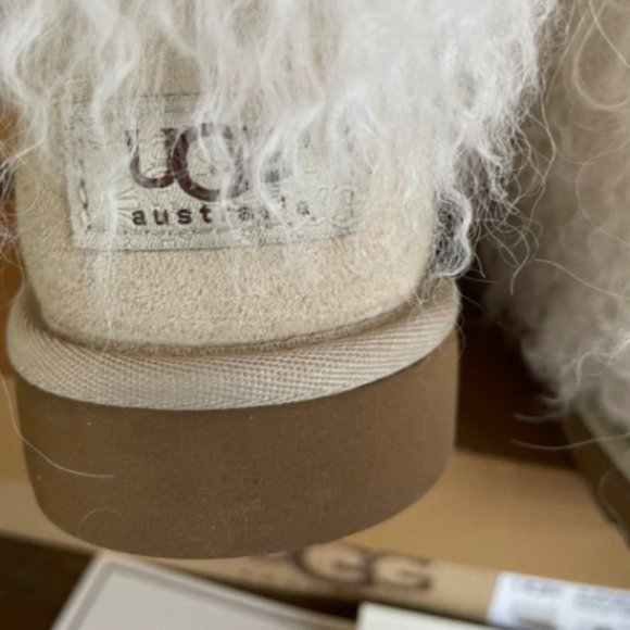 NEW UGG Australia Boots Mongolian Sheepskin Cuff